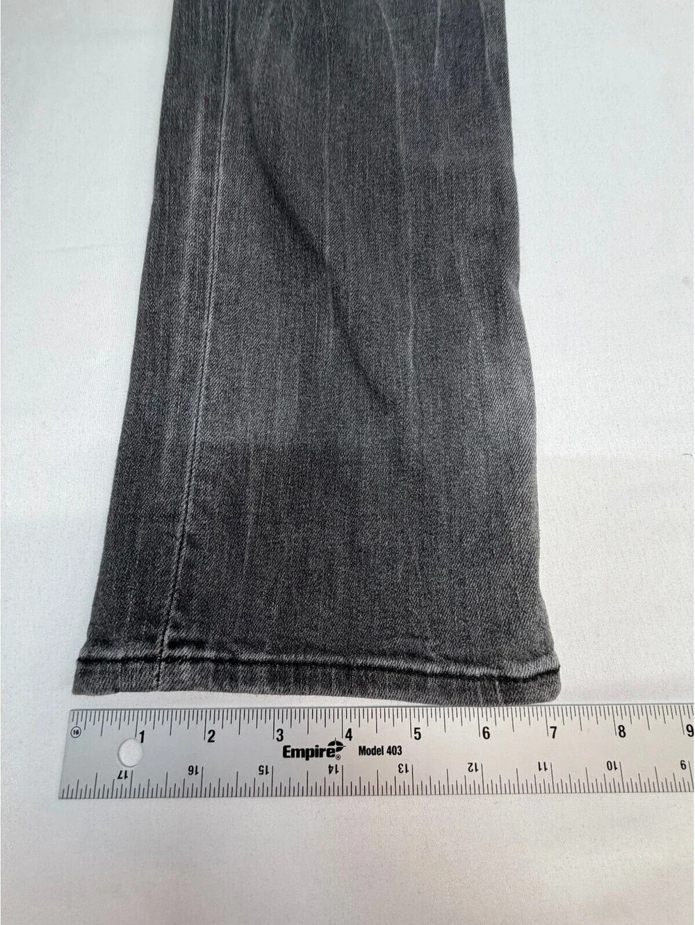 True Religion Men's Relaxed Skinny Jeans Heavy Distressed Cut-out Size 36 Black